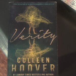 Verity by Colleen Hoover - Dark Teal & Gold Paperback